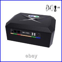 60W Mini UPS Battery Backup Uninterruptible Power Supply for WIFI Router Camera
