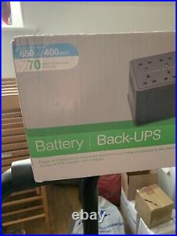 APC Back-UPS UPS Battery Backup & Surge Protector. New Not Opened