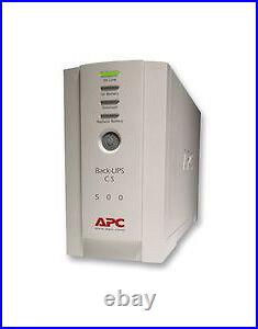 APC Back-UPS uninterruptible power supply (UPS) Standby (Offline) 0.5 kVA 300 W