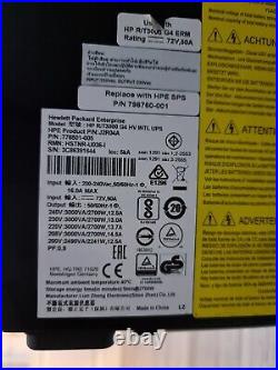 HP UPS R/T 3000 G4 3KVA Uninterrupted Power Supply Batteries Included