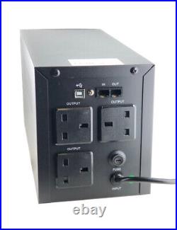 Ultra Max 1000SC uninterruptible power supply (UPS) 1000 VA 600 W 3 AC outlet